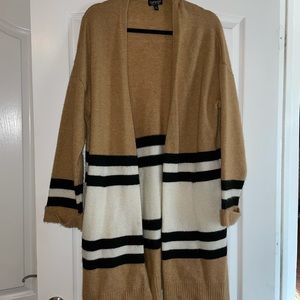 Topshop colorblock cardigan
